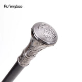 Eagle Hawk Head Totem Relief Single Joint Walking Stick with Hidden Plate Self Defense Fashion Cane Plate Cosplay Crosier 93cm