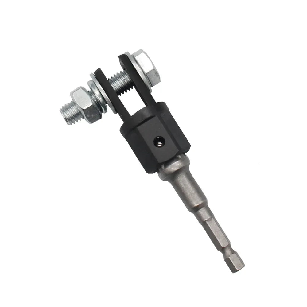 1/2 Inch Drive Scissor Jack Adaptor with Impact Wrench and Steel Ball Joint for Lifting Equipment and Car Jacks