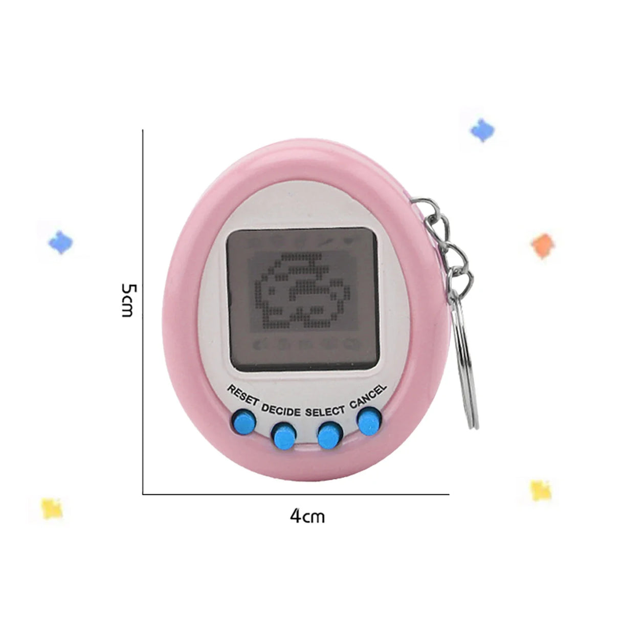 Tamagotchies Electronic Pets Toys 90S Nostalgic 49 Pets in One Virtual Cyber Pet Toy Funny Tamagochi Game Console Keyring Gift