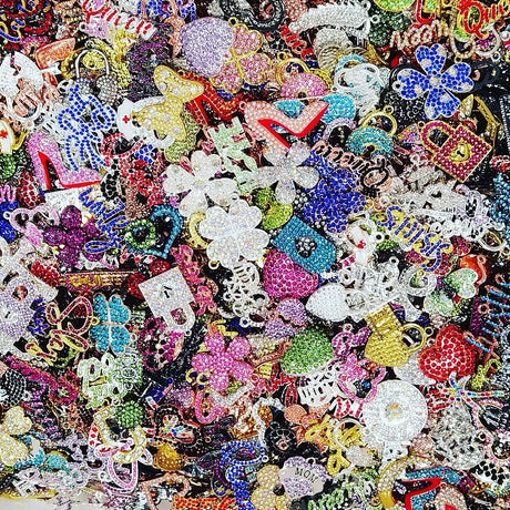 100pcs Mixed Fashion Charms Picked at Random Fit for Women's DIY Jewelry Accessories T0011 on sale