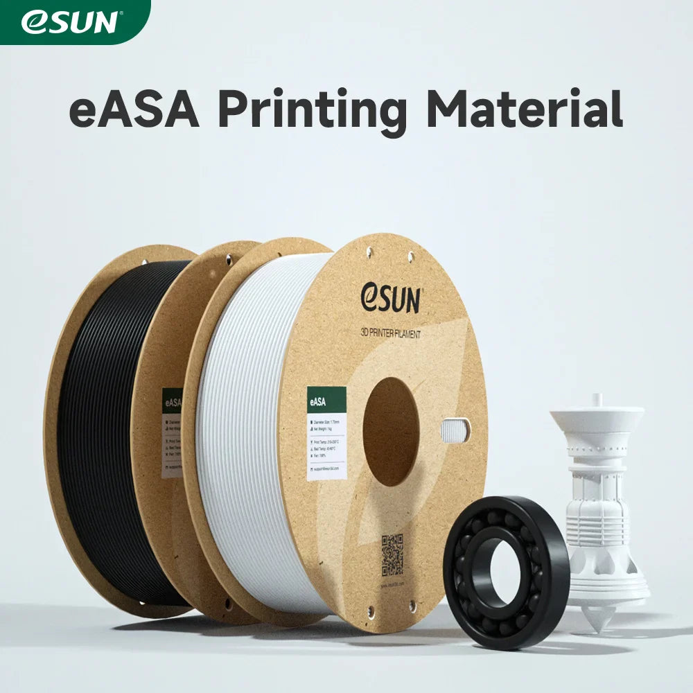 eSUN ASA Filament 1.75mm 3D Printer Filament 1KG (2.2 LBS) Spool 3D Printing Material ASA Filament For 3D Printers Free Shipping