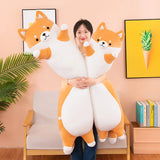 130CM Cute Soft Long Cat Pillow Plush Toys Stuffed Pause Office Nap Pillow Bed Sleep Pillow Home Decor Gift Doll for Kids Girl