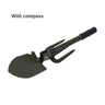 Camping Folding Survival Spade Shovel Stainless Steel Portable Field Army Shovel Military Engineer Shovels Snow Hoe Digging Tool