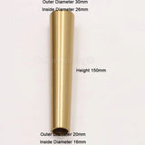 4PCS Pure Brass Covers Chair Cups Cabinet Covers Sofa Brass Tip Cap Furniture Tube Leg Protector Metal Legs Base GF48