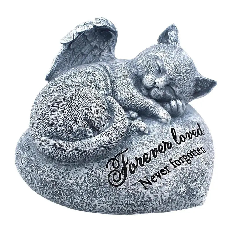 Cat Memorial Stones Pet Status For Garden Funerary And Pet Memorial Tombstone Backyard Personalizedd Pet Tombstone For Honor