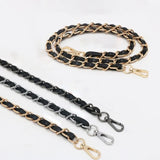 118cm Purse Chain Strap Crossbody Handbag Chains Replacement Leather Shoulder Bag Chain Straps Diy Women Girl Bag Part Accessory