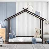 Espresso House Bed with Two Drawers – The Classy Children Bed with Extra Storage Space for All Their Little Treasures