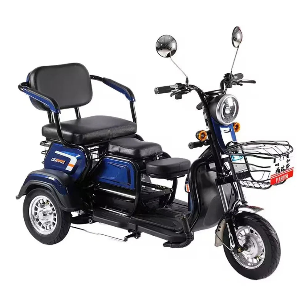 New  Leisure  Adult Electric Motorcycle Three Wheel  For Seniors To Pick Up And Send Off Children