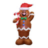 2.4M Christmas Inflatable Outdoor Doki Toy with LED Light Santa Claus Christmas Decoration Navidad Natal Xmas Props Home Decor