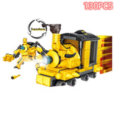 Choo-Choo Charles Horrors Game Building Blocks Demonic Spider Train Animal Monster Figures Bricks Christmas Halloween Toys Gifts