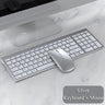 Wireless Bluetooth Keyboard Three-mode Silent Full-size Keyboard and Mouse Combo Set for Notebook Laptop Desktop PC Tablet