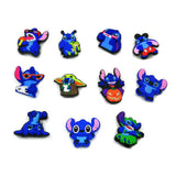 Hot Toy 6-15Pcs/SET Disney Marvel Star Wars Shoe Charms Decorations PVC Clog Accessories  Buckle Wristband Party Gift