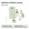 3 in 1 Electric Air Pump with Lights Mini Wireless Air Compressor USB Charging Inflator/Deflator Pumps for Outdoor Camping