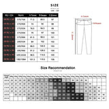 2023 Winter New Men's Warm Baggy Fleece Jeans Long Pants Business Fashion Thicken Trousers Stretch Brand Denim Recreation