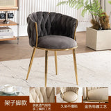 Adjustable Swivel Makeup Chair Living Room Dining Chair Bedroom Dressing Table Rotating Backrest Makeup Chairs Manicure Stools