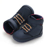 Newborn Boys' Middle top and High top fashion sneakers Boys' and Girls' casual soft cloth bottom anti slip First Walkering shoes