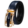 High Quality Mens Belts Black Brown Blue White Green Leather Straps Casual Gold Automatic Buckles Waistband Belt for Men Wedding