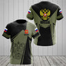 Russia Men's T-shirts Casual Loose Round Neck Russian Flag Short Sleeved Tops Tees Men's Clothing Oversized T-shirt Streetwear