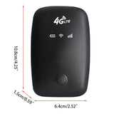 4G Lte Mobile WiFi Hotspot Travel Router Partner Wireless SIM Routers 150Mbps with SIM Card Slot Universal Wi-Fi Sharing