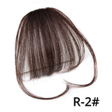 Synthetic Bangs Hair Clip In Hair Extensions Wispy Bangs Clip On Fringe Air Bangs For Women Hairpieces Curved Bangs For Girls