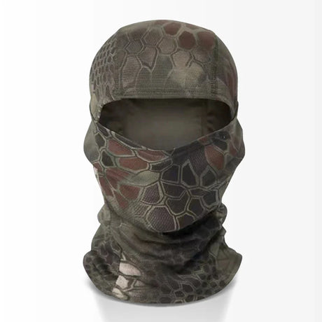 Tactical Camouflage Balaclava Hat Motorcycle Face Mask Lycra Moto Biker Wind Cap Mask Stopper Windproof Bicycle Cycling Headgear