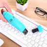 Keyboard Cleaner USB Vacuum Cleaner PC Laptop Cleaner Computer Vacuum Cleaning Kit Tool Remove Dust Brush Home Office Desk