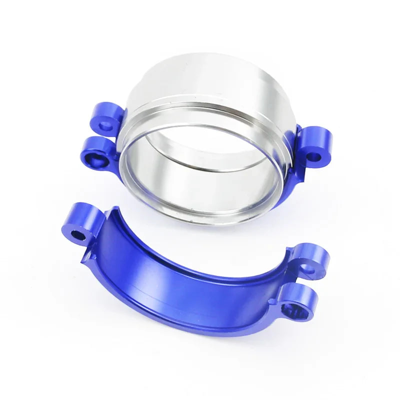 Aluminium Exhaust System V-band Clamp Assembly Anodized Clamp For 2"/2.5"/3" OD Turbo Intake Intercooler Pipe