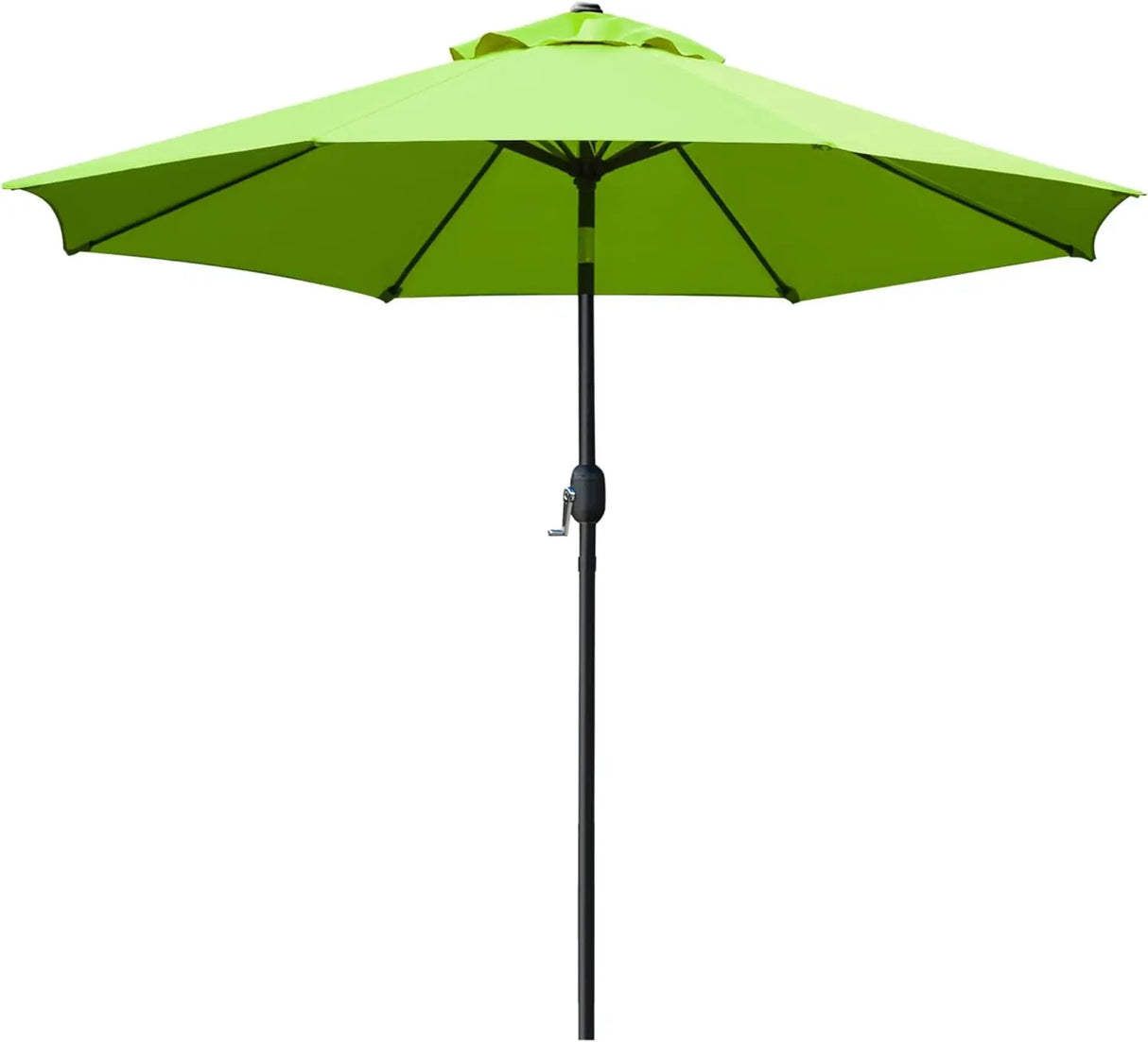 9' Patio Umbrella Outdoor Table Umbrella with 8 Sturdy Ribs