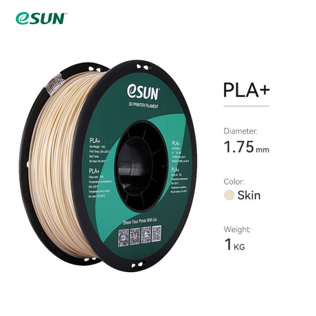 eSUN PLA+ Filament For 3D Printer 10Pcs 1.75mm PLA Plus 3D Printer Filament Accuracy +/- 0.03mm 10KG  PLA+ 3D Printing Material