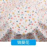 Artificial cotton fabric in stock wholesale of summer pajamas and dress fabrics  cute cotton fabric Apparel Fabrics & Textiles