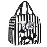 Beetlejuice Sandworm Insulated Lunch Bag for Women Portable Tim Burton Horror Movie Cooler Thermal Lunch Box Work Picnic Bags