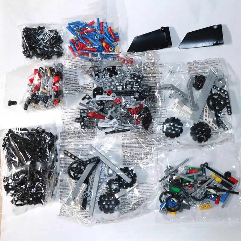 514Pcs/Set MOC Building Blocks Bricks Parts Kit fit for Robot EV3 45544 Core Set Mindstorms EV3 9898 Parts 45560 Diy Toys