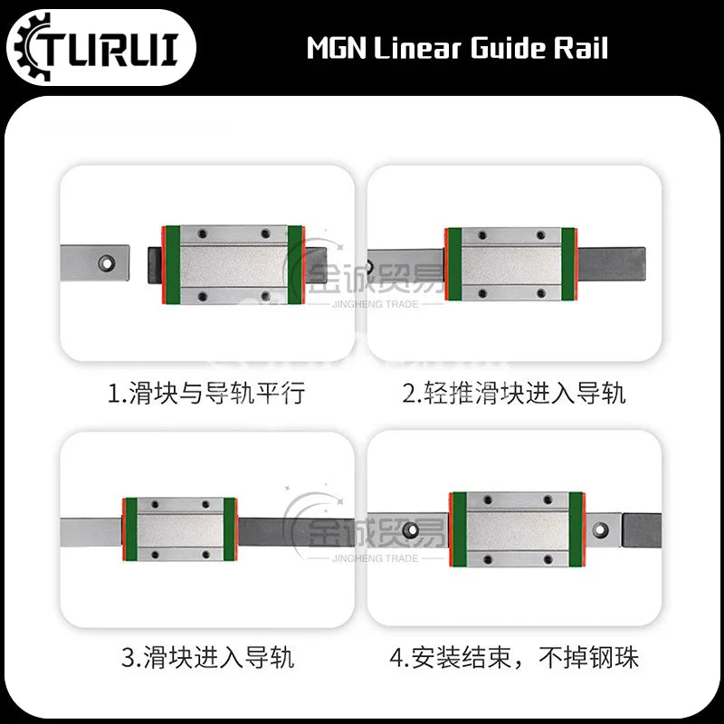 Voron 2.4 2 4 R2  Trident Linear Guide Rust Proof  Mgn12H Mgn9H Mgn7H 3d Printer Parts Diy Accessories With Slider