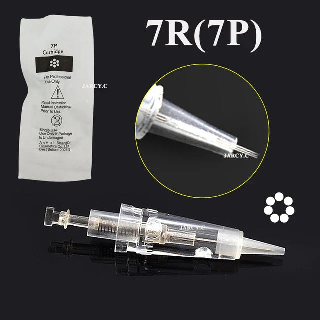 Disposable Microblading Tattoo Cartridge Needle For Micropigmentation Permanent Makeup Brow Lip Pencil Needle 1/3/5R (Mixable)