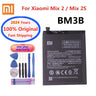 2024 Years High Quality Original Battery BM3B For Xiaomi Mi Mix 2 Mix2 / Mix 2S Mix2S 3300mAh Mobile Phone Battery + Tools