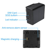 Mini Solar GPS Tracker RF-V24+ Waterproof IP67  WIFI Cattle Cow Sheep Horse Camel Tracking Device