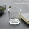 DIY Candle Jar Container Tumbler Holder Candlestick Frosted Transparent Glass Cup Handmade Candles Making Supplies Candle-making