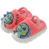 Winter Children‘s Slippers New Kids Home Shoes Dinosaur Warm Plush Indoor Non-Slip Soft Slipper For Boys Girls