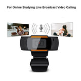 Webcam 1080P Full HD Mini USB 2.0 Web Camera With Microphone USB Plug And Play Video Call Web Cam For Oline Study Video Calling