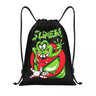 Ghost Buster Logo Drawstring Bags Women Men Portable Sports Gym Sackpack Supernatural Comedy Film Training Backpacks