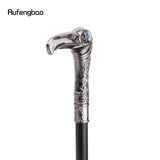 Eagle Head Luxury Small Diameter Tube Walking Stick with Hidden Plate Self Defense Fashion Cane Plate Cosplay Crosier Stick 93cm