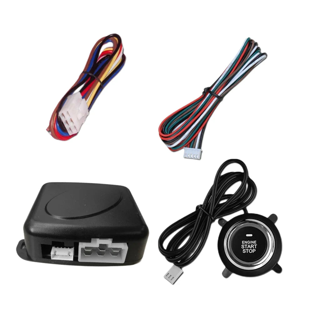 12V Engine Ignition System Automatic Ignition One Button Start System Remote Control Smart Engine Start System Car Accessories