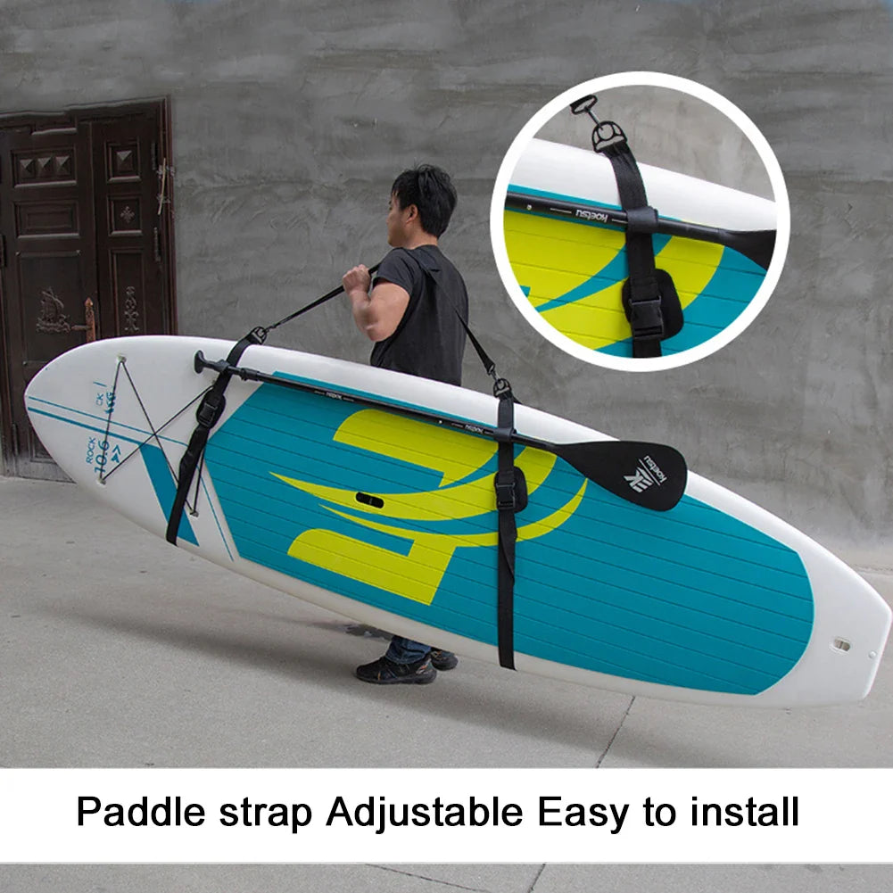 Surfboard Shoulder Belt Portable Surfboard Shoulder Carry Sling Stand Up Surf Paddle Board Carrier Accessories