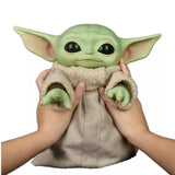 28cm Baby Yoda Action Figure Toy Action Figure Plush Yoda Master Model  Dolls Toys Boy Girls Collection Birthday Christmas Gifts