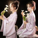 Kimono Women Japanese Traditional Yukata Haori Kimonos Cosplay Blouse Gown Female Summer Fashion Photography Clothes Party Dress