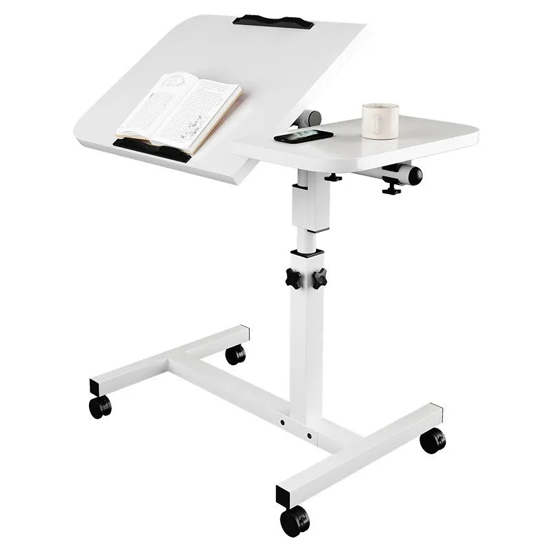 Simple Laptop Desk Bed Computer Desk Floor Mobile Lifting Bedside Table