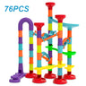 Marble Run Race Track Building Blocks Kids 3D Maze Ball Roll Toy DIY Educational Marble Run Race Coaster Set For Children Gifts