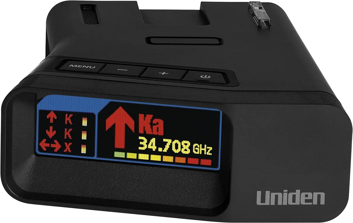 Uniden R7 Extreme Long Range Laser/Radar Detector, Built-in GPS w/Real-Time Alerts, Dual-Antennas w/Directional Arrows