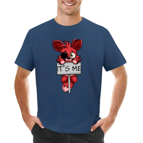 Men Cotton brand Tshirt FNAF Plush Foxy T-Shirt graphic t shirts plain t-shirt graphics t shirt T-shirts for men graphic top