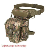 Fishing Bags Rod Holder Backpack for Men Waterproof Pouch for Fishing Storage Cross Body Sling Bag Military Outdoor Lure Bag